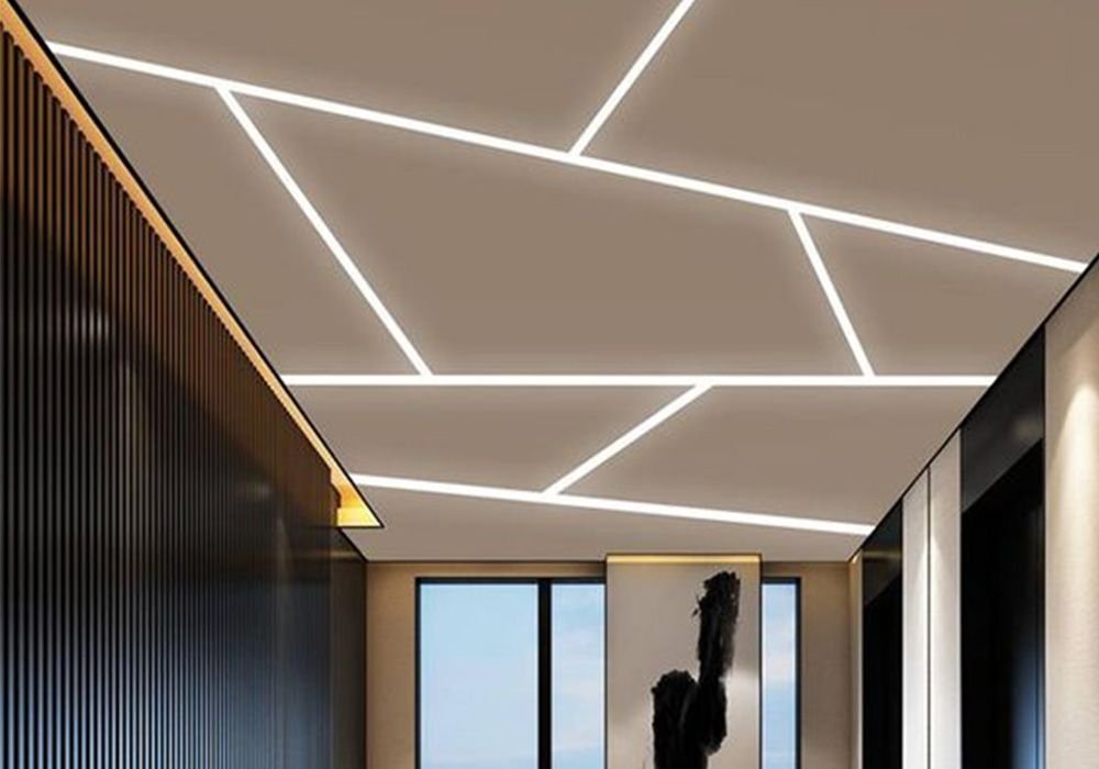 LED Profile Light Ceiling Design