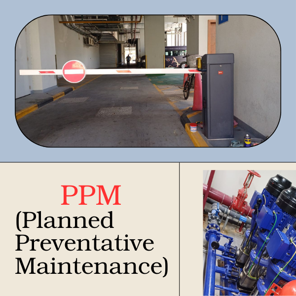 PPM (Planned Preventative Maintenance) MASARAT ALMUBARAK Technical Services – Experts in CCTV installation, home automation, gate automation, boom barrier electrical works, and LED lighting solutions in the UAE. Providing smart, secure, and energy-efficient solutions for residential, commercial, and industrial spaces